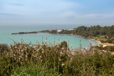 Höhenzug Landzunge Katakolo