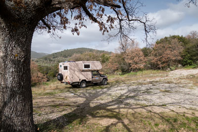 bernachtung Neda Wasserfall