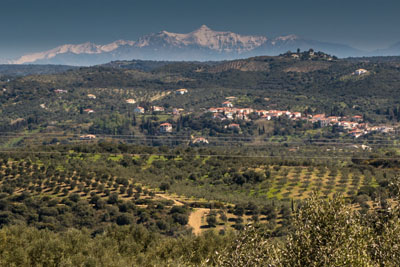Aussicht bei Evangelismo