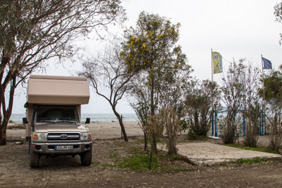 Mani Beach Camping