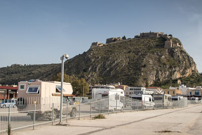 Parkplatz in Nafplio