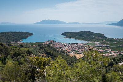 Blick auf Palea Epidauros